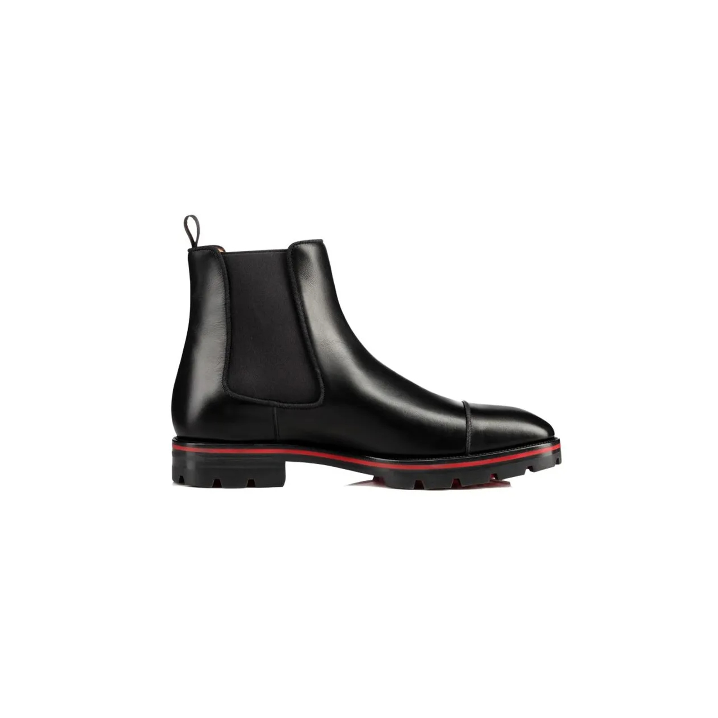 Ch**an louboutin chelsea boots men black 3161148bk01